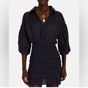 Frame Denim Navy Button-Up Shirt